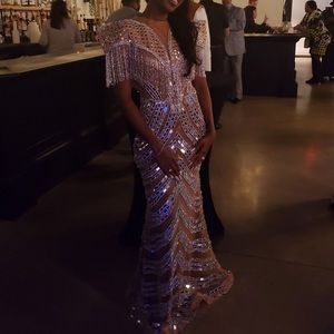 One of a kind reception dress